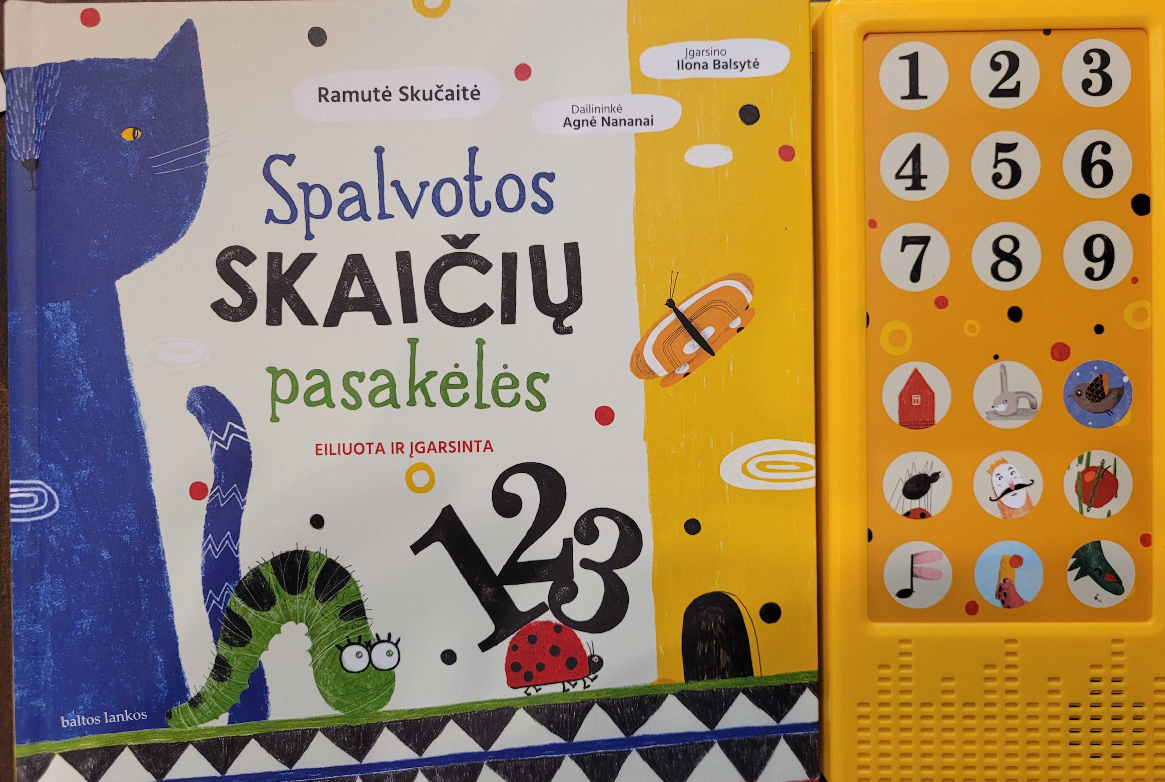 Spalvotos skaičių pasakėlės