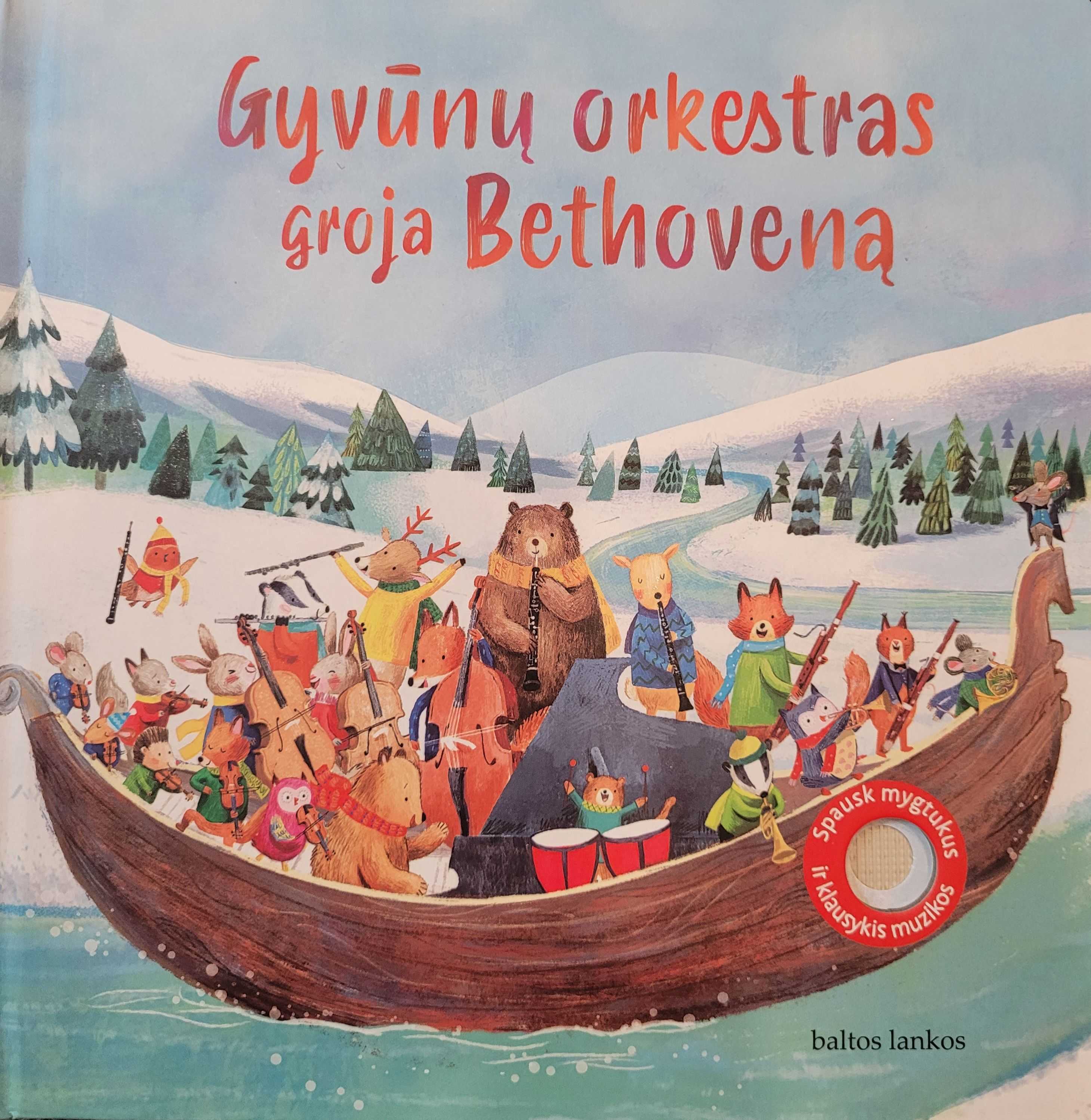 Gyvūnų orkestras groja bethoveną