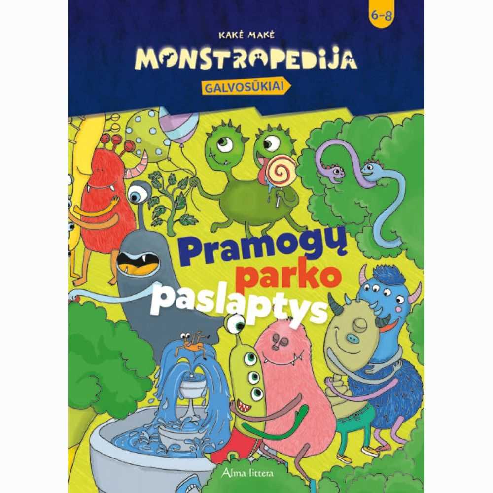 Kakė makė monstropedija. pramogų parko paslaptys