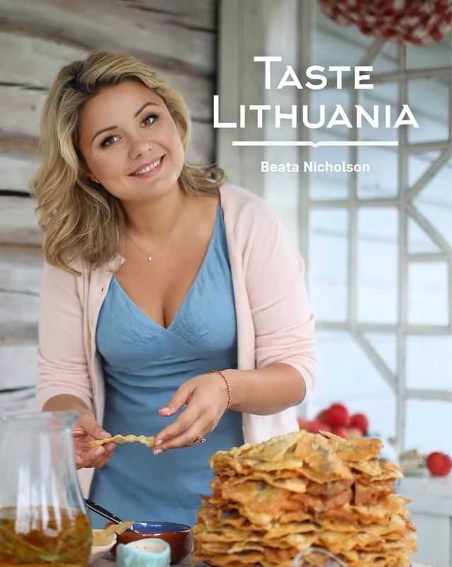 "Taste lithuania" su autorės parašu