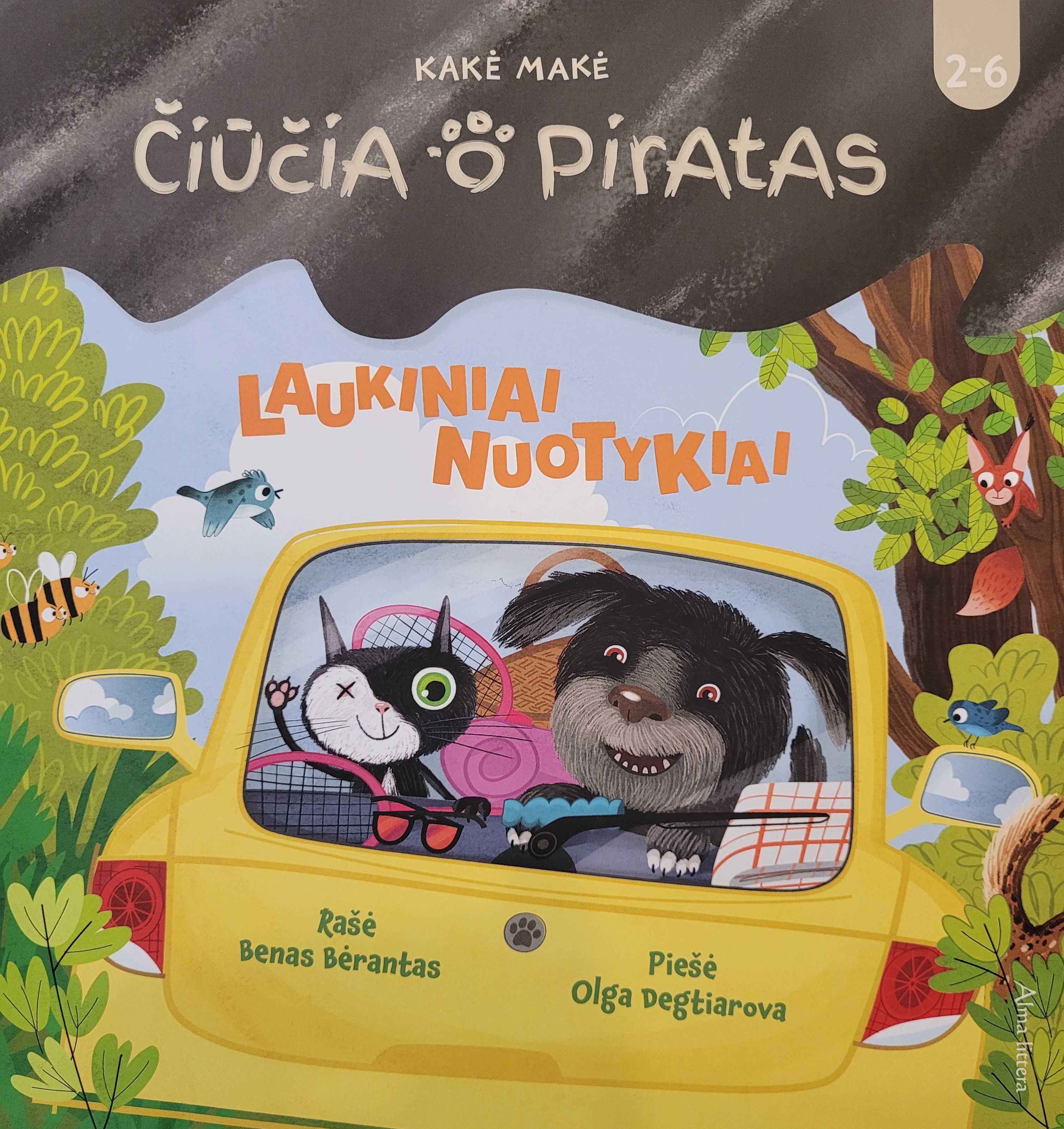 Kakė makė. čiūčia ir piratas: laukiniai nuotykiai